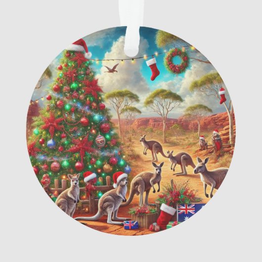 Vrije kerst ornament (achterkant)