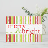 Vrije kerstaven en feestdagen kaart (Staand voorkant)