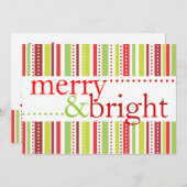 Vrije kerstaven en feestdagen kaart (Voorkant / Achterkant)