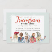 Vrije kerstfeestdag feestdagenkaart (Voorkant)