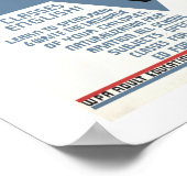 Vrije klassen in het Engels! Poster (Hoek)