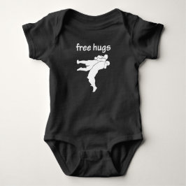 Vrije knuffels mma, bjj, graven, worstelen baby romper