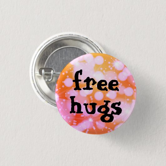 vrije knuffels ronde button 3,2 cm (Voorkant /achterkant)