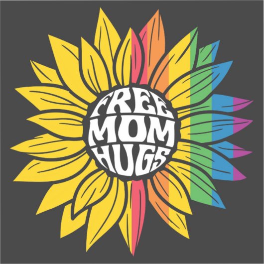 Vrije knuffels! sticker (Voorkant)