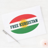 VRIJE KOERDISCHE STICKERS (Envelop)