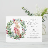 Vrije konijnenpartij kaart (Staand voorkant)