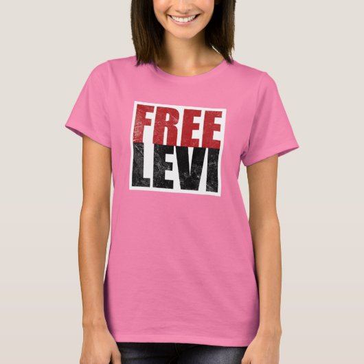 Vrije Levi T-Shirt (Voorkant)