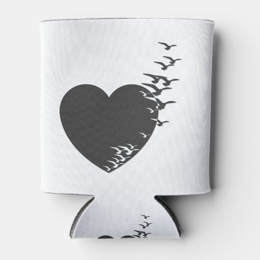 Vrije liefde blikjeskoeler (Voorkant)