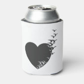 Vrije liefde blikjeskoeler (Blikje Achterkant)