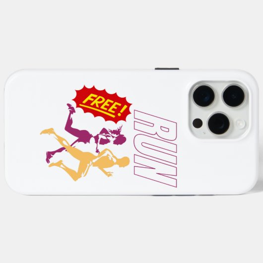 vrije loop Case-Mate iPhone case (Achterkant (horizontaal))