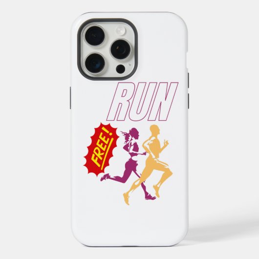 vrije loop iPhone hoesje (Achterkant)
