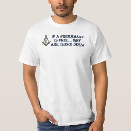 Vrije Masons? T-shirt (Voorkant)
