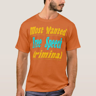 vrije meningsuiting t-shirt