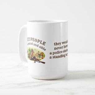 Vrije mensen koffiemok