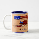 liberty mug tweekleurige koffiemok (Links)