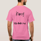 Vrije monsters t-shirt (Achterkant)