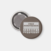 vrije morfemen magneet (Voorkant / Achterkant)