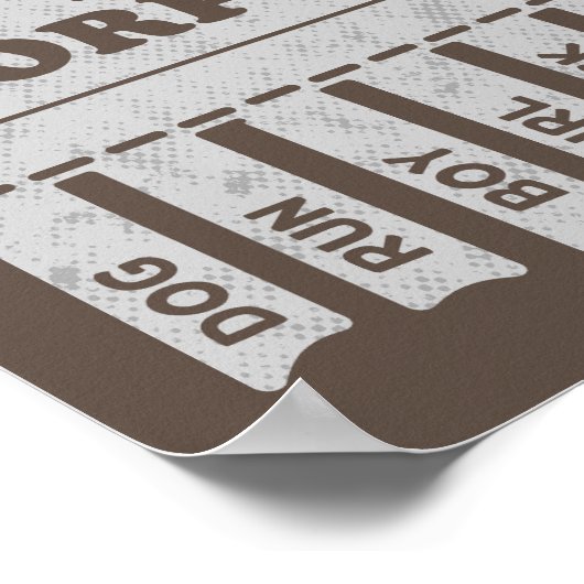 vrije morfemen poster (Hoek)