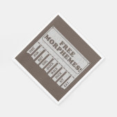 vrije morfemen servet (Hoek)