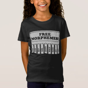 vrije morfemen t-shirt