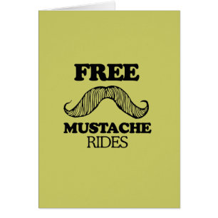 VRIJE MUSTACHE RIDES