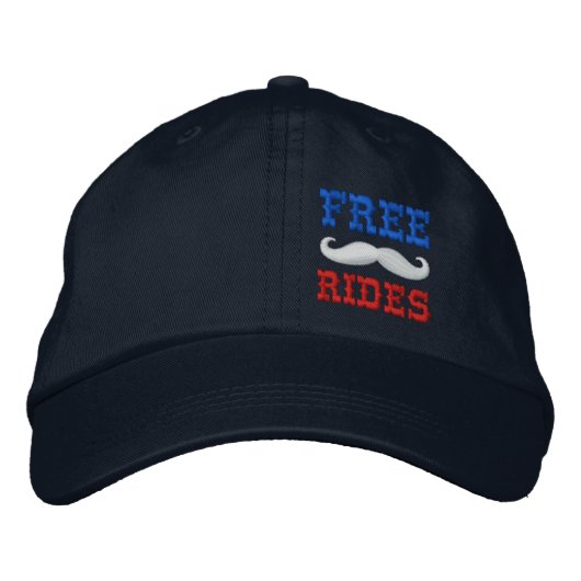 VRIJE MUSTACHE RIDES GEBORDUURDE PET (Voorkant)