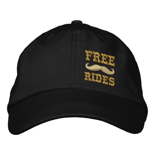 VRIJE MUSTACHE RIDES GEBORDUURDE PET (Voorkant)