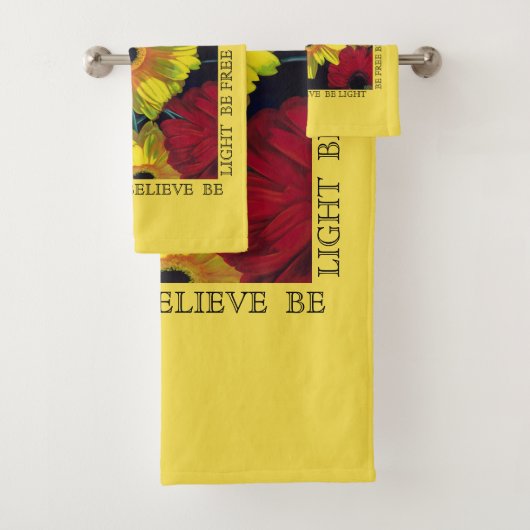 "Vrije om te zijn" doekset Bad Handdoek (Insitu)