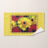 "Vrije om te zijn" doekset Bad Handdoek (Handdoek)