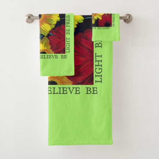 "Vrije om te zijn" doekset Bad Handdoek (Insitu)