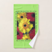 "Vrije om te zijn" doekset Bad Handdoek (Handdoek)