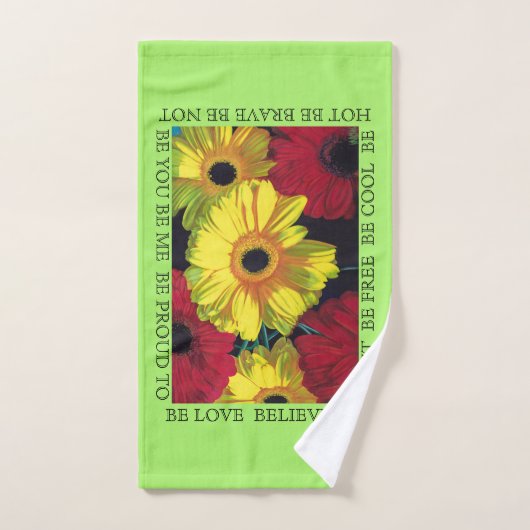 "Vrije om te zijn" doekset Bad Handdoek (Handdoek)