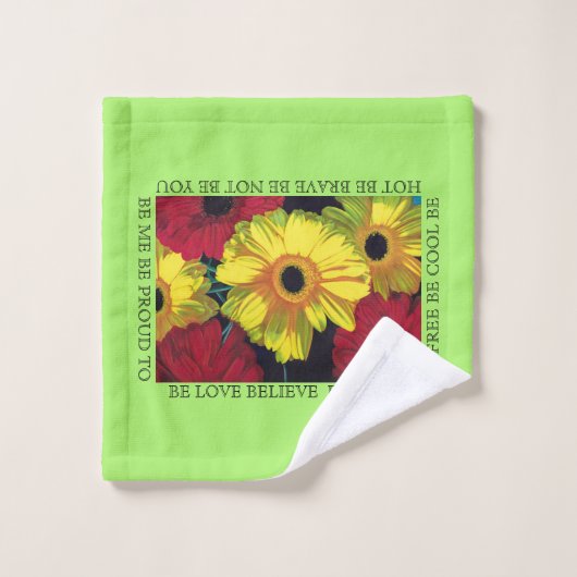 "Vrije om te zijn" doekset Bad Handdoek (Wasdoekje)