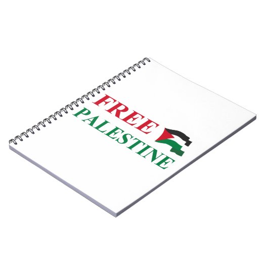 vrije palestijn #2 notitieboek (Linkerzijde)