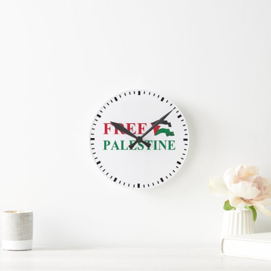 vrije palestijn #2 ronde klok (Huis)
