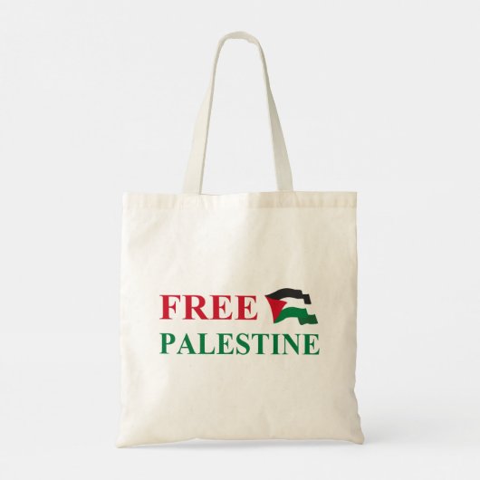 vrije palestijn tote bag (Achterkant)