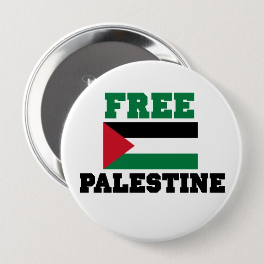 Vrije Palestijnse Button (Voorkant /achterkant)