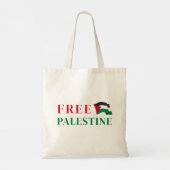 vrije palestijnse canvas tas (Achterkant)