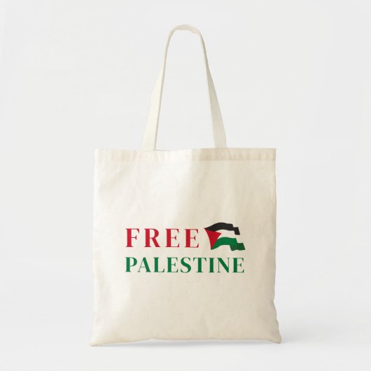 vrije palestijnse canvas tas (Voorkant)
