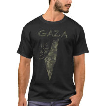 Vrije Palestijnse Gaza t-shirt - Camouflage ontwer