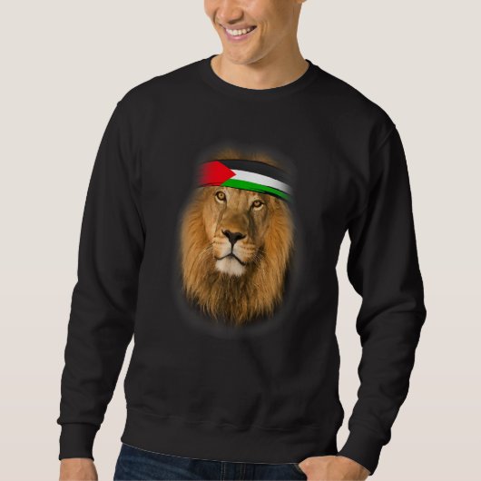 Vrije Palestijnse leeuw Trui (Voorkant)