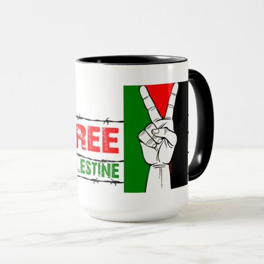 Vrije palestijnse mok (Voorkant rechts)