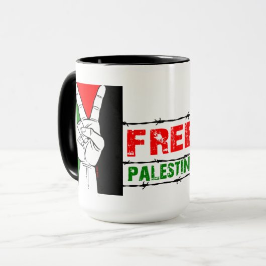 Vrije palestijnse mok (Voorkant links)