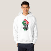 Vrije Palestijnse vlag eerst Hoodie (Voorkant volledig)