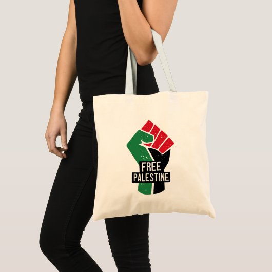 Vrije Palestijnse vlag eerst Tote Bag (Voorkant (product))