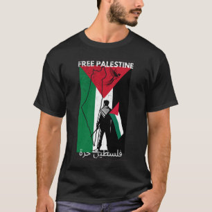 VRIJE PALESTIJNSE VLAG T-SHIRT