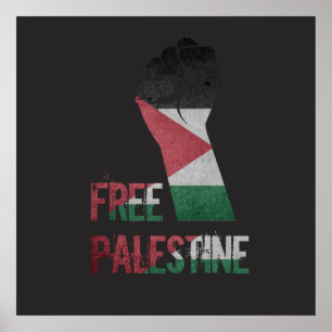 vrije palestijnse vrijheid voor palestijnen poster