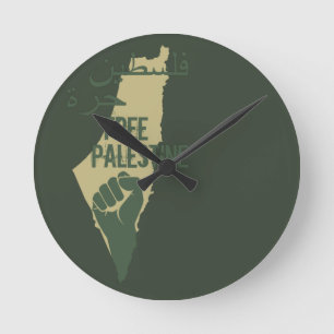 vrije palestijnse vrijheid voor palestijnen ronde klok