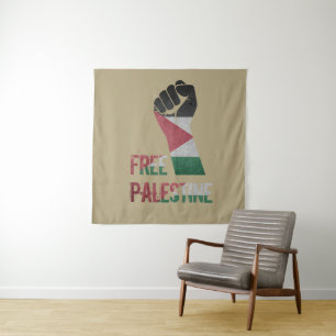 vrije palestijnse vrijheid voor palestijnen wandkleed