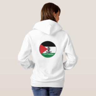 VRIJE Palestina Arabische tekst Hoodie